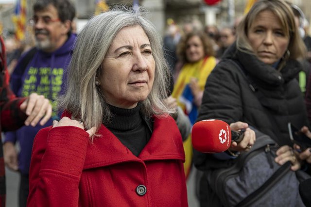 Archivo -  La presidenta de l'ANC, Dolors Feliu