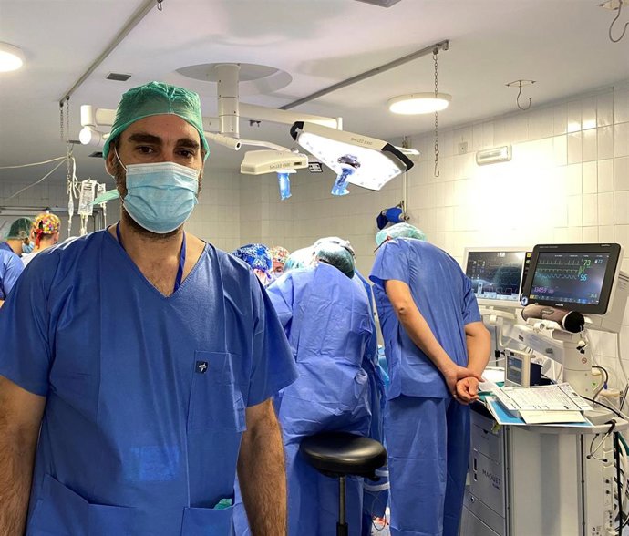 Profesionales del Área de Cirugía Máxilofacial del Macarena.