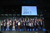 Un total de 46 entidades de 14 CCAA, premiadas con las 'Pajaritas azules' de Aspapel por su reciclaje de papel