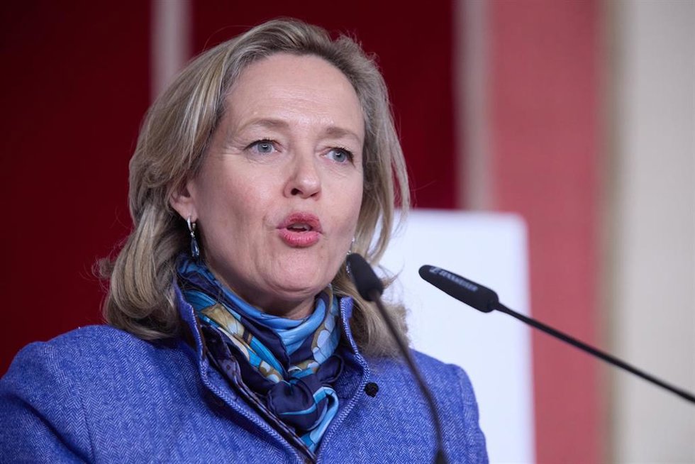 La vicepresidenta primera y ministra de Asuntos Económicos y Transformación Digital, Nadia Calviño.