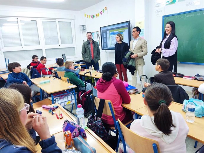 Visita al CEIP Ramón de Mendoza