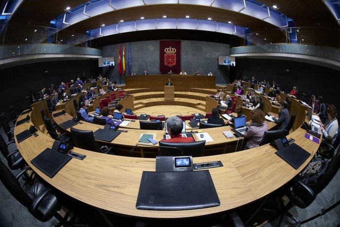 Imagen del pleno parlamentario de este jueves