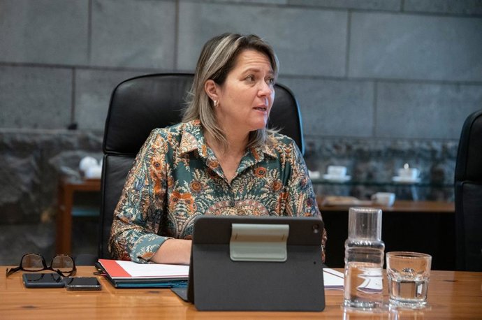 Archivo - La consejera de Agricultura, Ganadería y Pesca del Gobierno de Canarias, Alicia Vanoostende