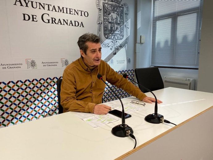Antonio Cambril, del Grupo de UP e Independientes en el Ayuntamiento de Granada