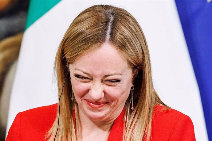 La primera ministra de Italia, Giorgia Meloni.