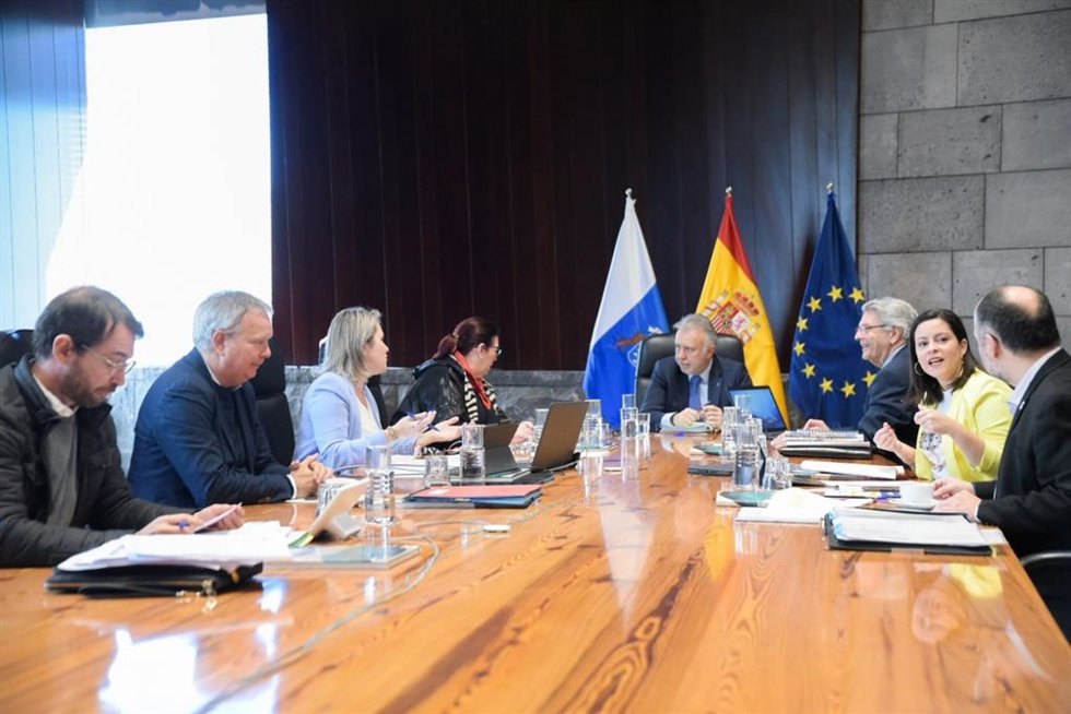 Reunión del Consejo de Gobierno de Canarias