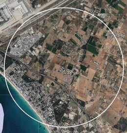 Archivo - Vista de pájaro de la zona beneficiada por el autoconsumo compartido que el IBE está impulsando en Es Pillarí.