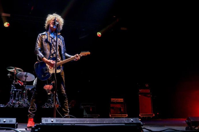 Ovidi Tormo del grupo Los Zigarros actúan en el Wizink Center