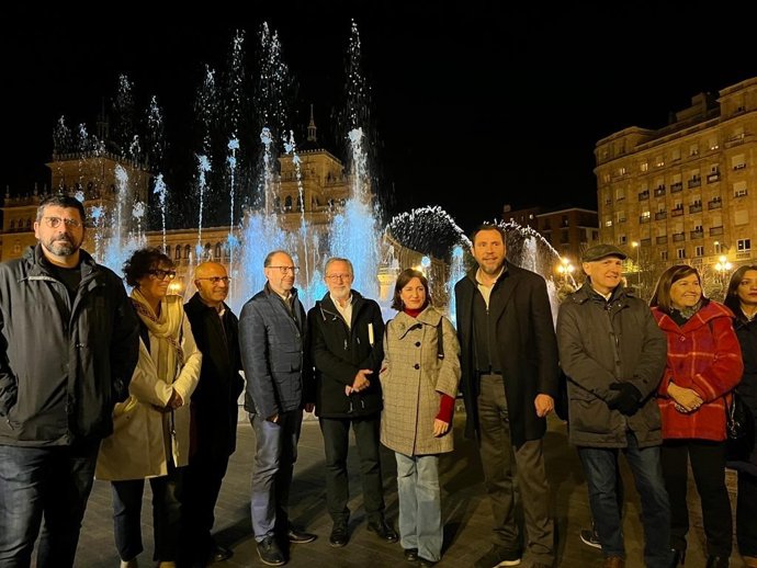 Inauguración de la remodelada Plaza de Zorrilla