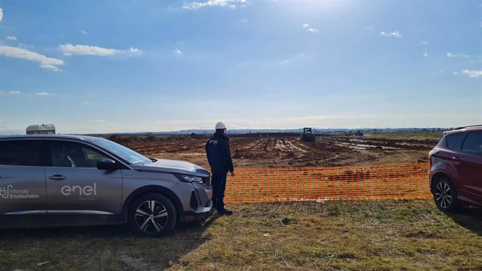 Ubicación de la nueva planta solar de Endesa en Carmona.