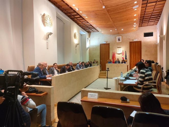 Pleno extraordinario este viernes en el Ayuntamiento de Salamanca.