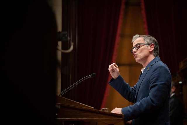 Archivo - El president d'ERC al Parlament , Josep Maria Jové