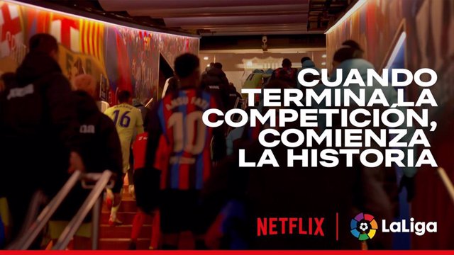 LaLiga y Netflix lanzan una docuserie deportiva.