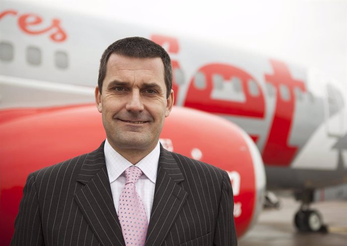 Archivo - Steve Heapy, Consejero Delegado de Jet2.Com y Jet2holidays