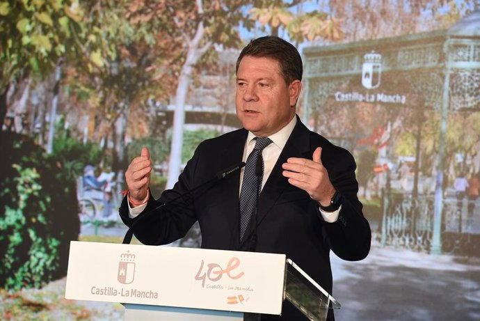 El presidente de Castilla-La Mancha, Emiliano García-Page