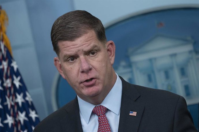 Archivo - El secretario de Trabajo de EEUU, Marty Walsh.