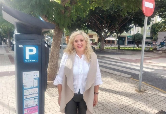 La coordinadora local de Izquierda Unida Málaga, concejala en el Ayuntamiento de Málaga y candidata a la alcaldía de Por Andalucía, Remedios Ramos.