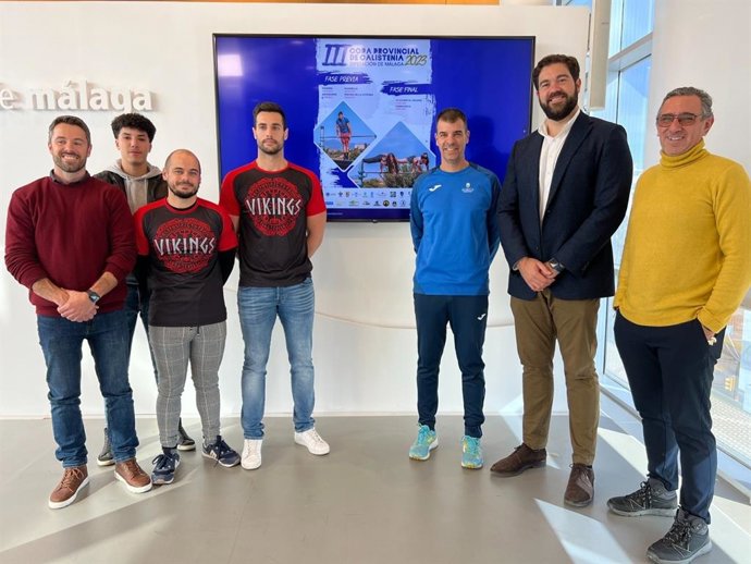 Presentación de la Copa Provincial de Calistenia de Diputación