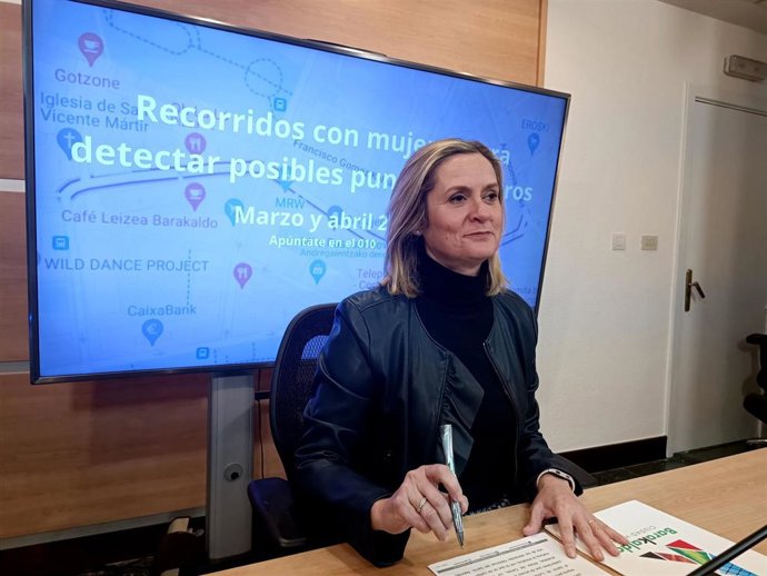 La alcaldesa de Barakaldo, Amaia del Campo