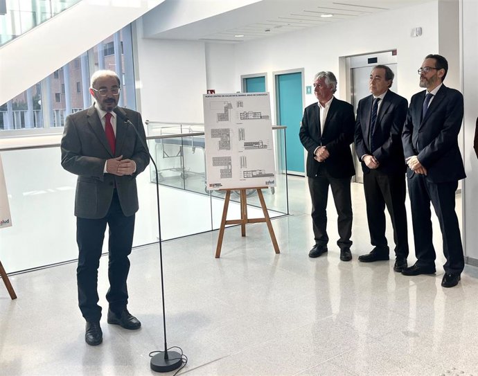 El presidente del Gobierno de Aragón, Javier Lambán.