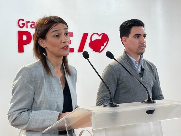 Olga Manzano y Jorge Ibáñez, del PSOE en Granada