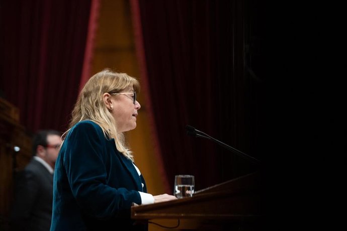 Archivo - La consellera de Cultura de la Generalitat, Natlia Garriga