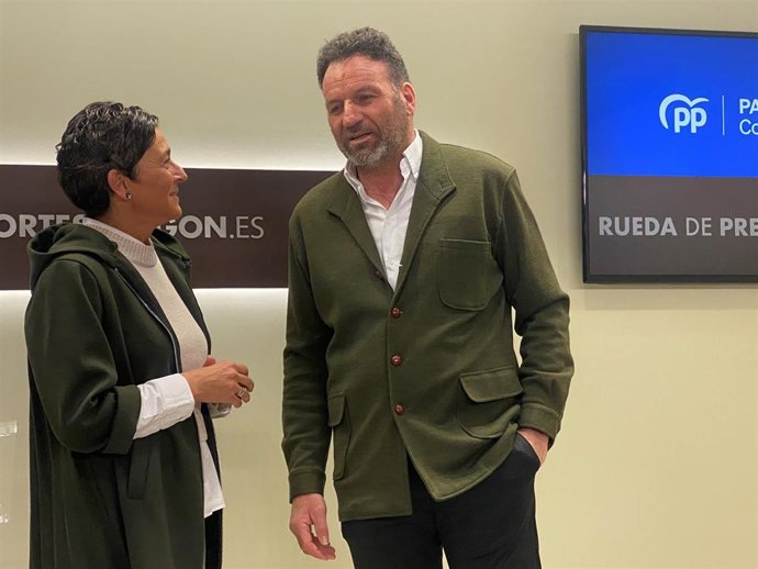 Susana Marín y Jesús Gericó (PP).