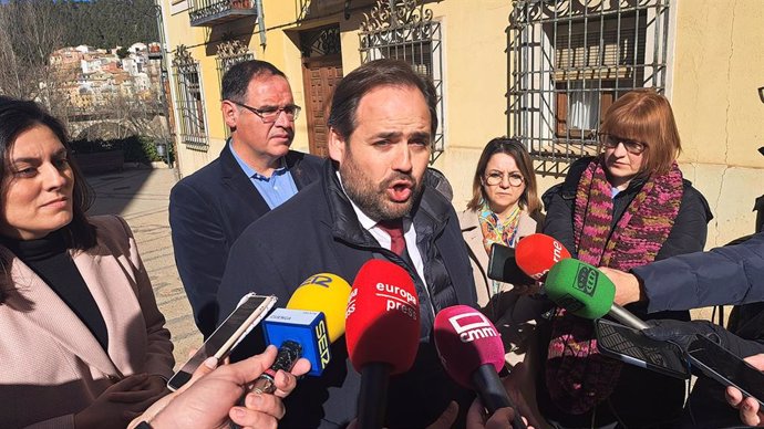 El presidente regional del PP, Paco Núñez, en Cuenca.