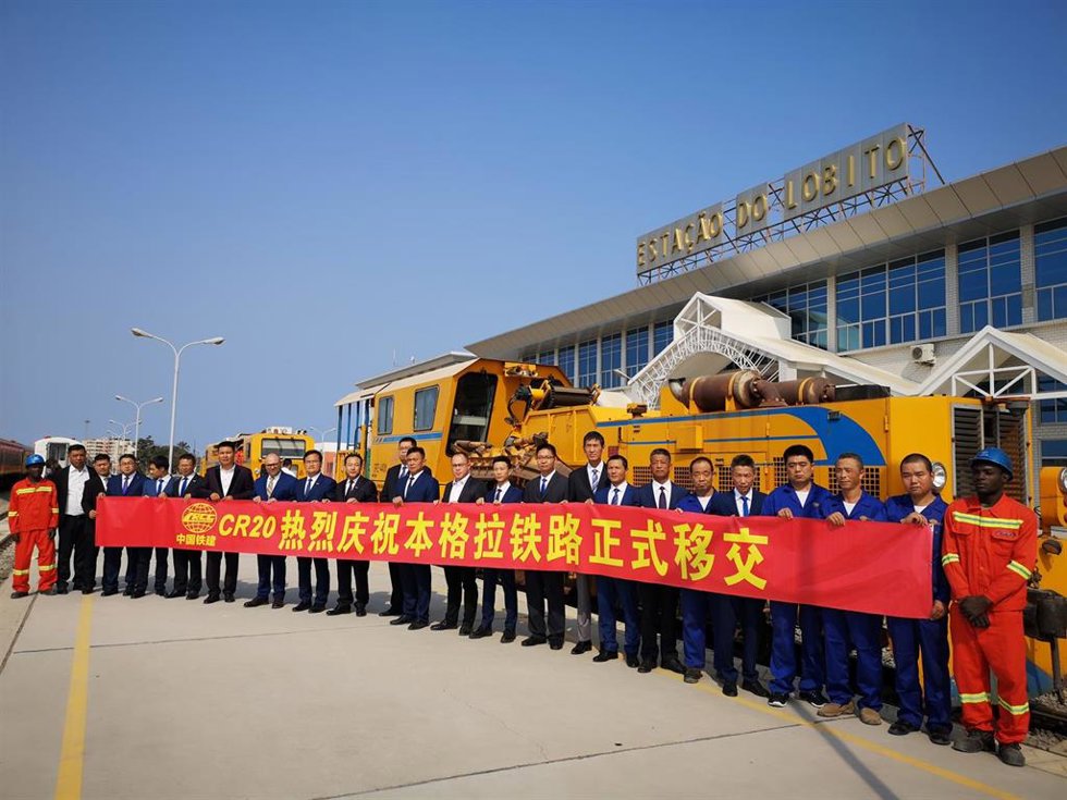 Archivo - Inauguración de una línea de ferrocarril en África en un proyecto de cooperación con China