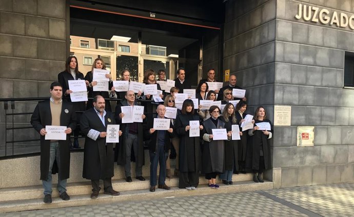 Letrados de la Administración de Justicia en Navarra.