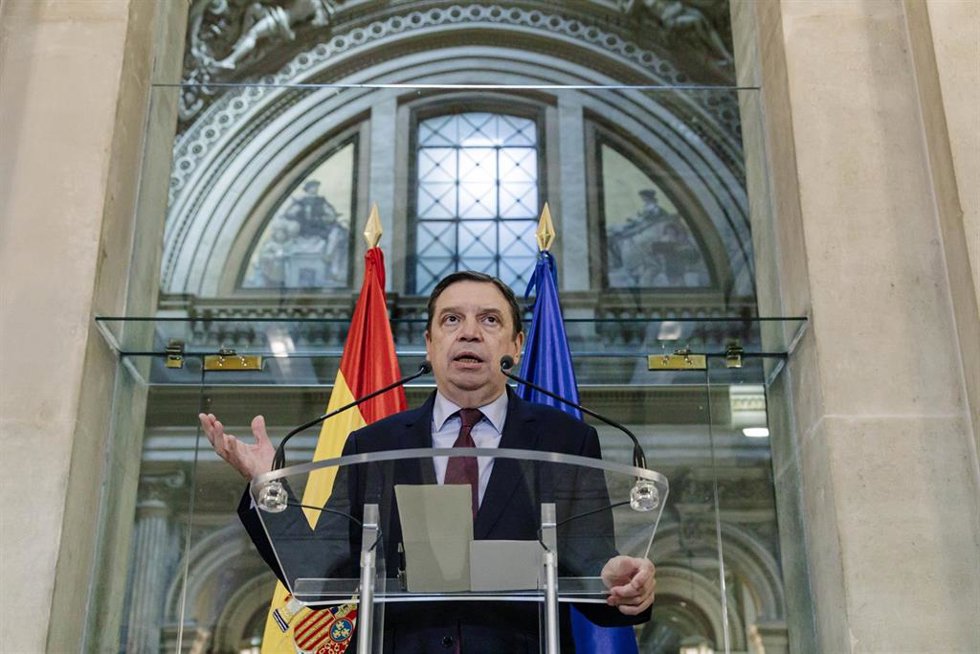 El ministro de Agricultura, Pesca y Alimentación, Luis Planas