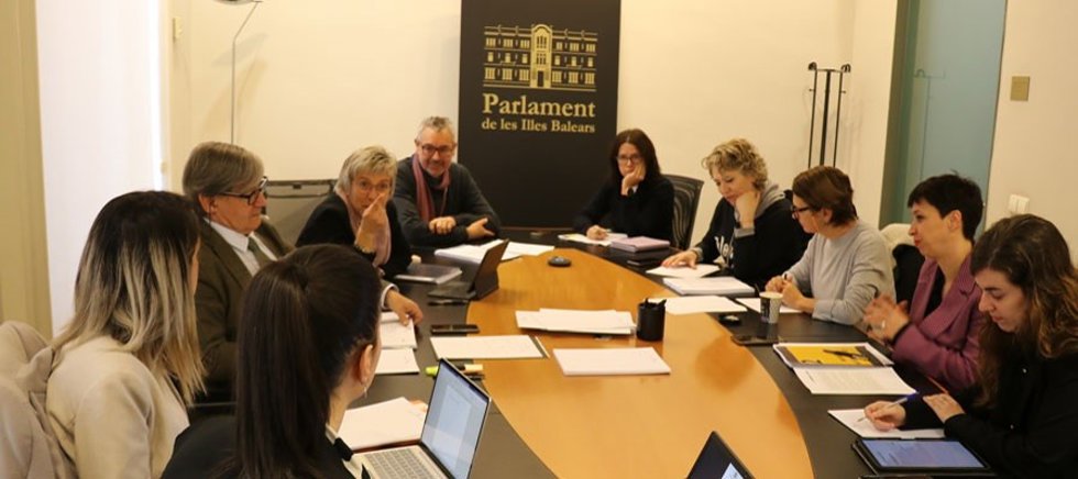 Reunión del Parlament para continuar trabajando en el I Plan de Igualdad de Género