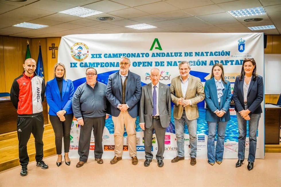 Presentación del XIV Campeonato Andaluz de Natación y IX Open de Natación Adaptada.