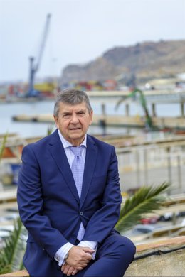 José Manuel del Águila, director de la Autoridad Portuaria de Almería.