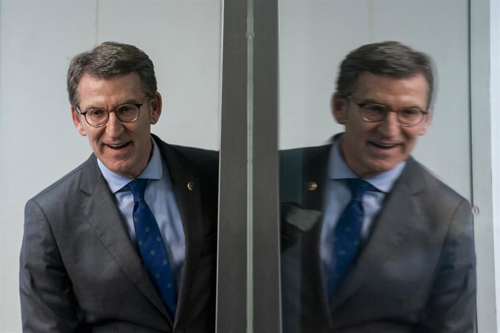 Archivo - El presidente del PP, Alberto Núñez Feijóo