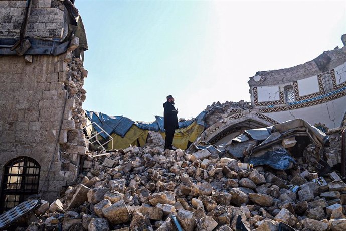 Edificios destruidos por los terremotos en Hatay