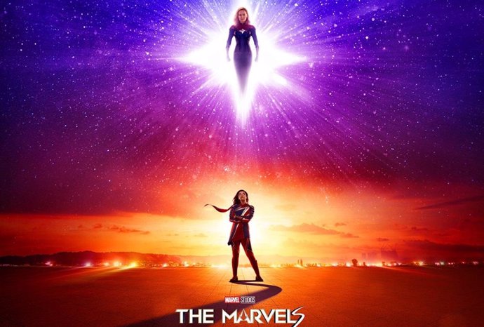 Primer póster oficial de The Marvels, que retrasa su estreno varios meses