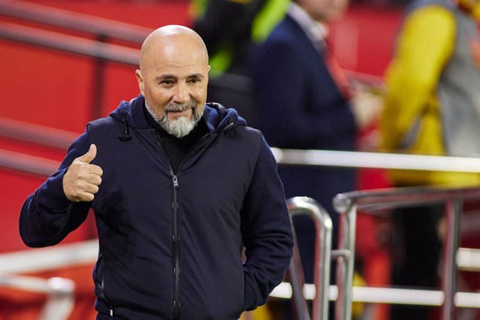 Jorge Sampaoli, entrenador del Sevilla CF.