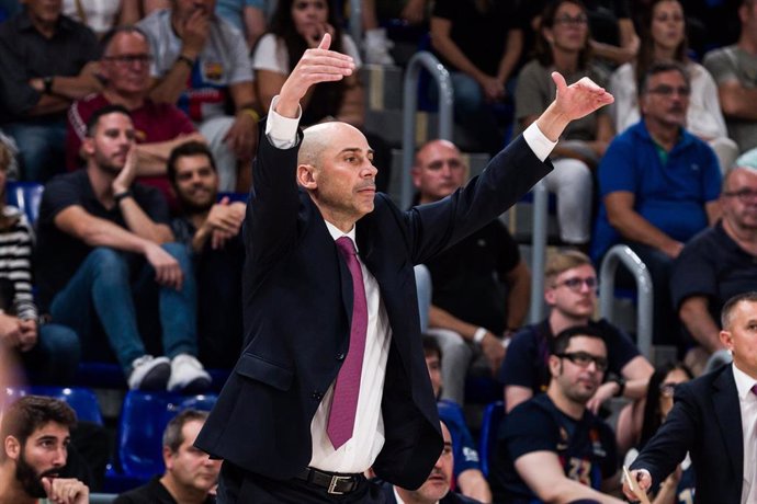 Archivo - Joan Peñarroya, entrenador del Cazoo Baskonia