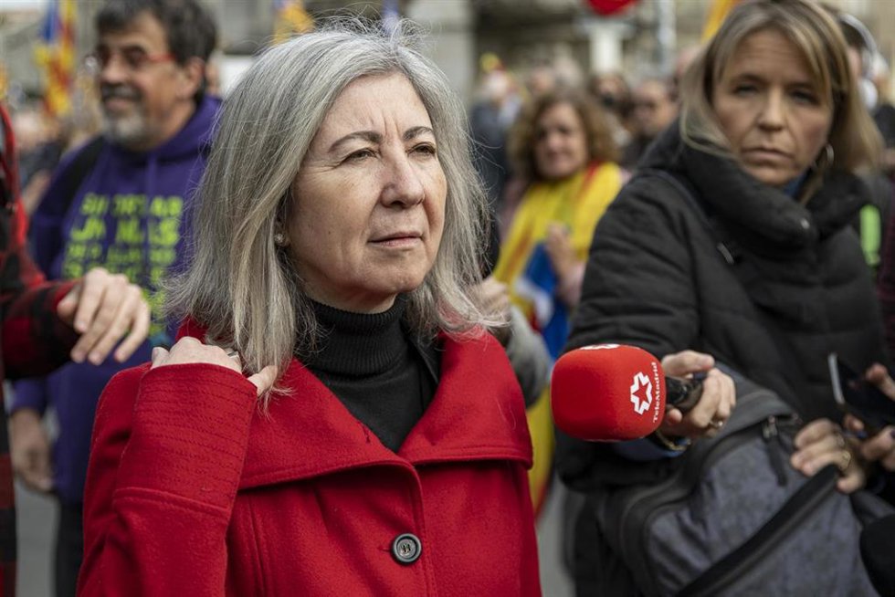 Archivo - La presidenta de la ANC, Dolors Feliu, en una foto de archivo