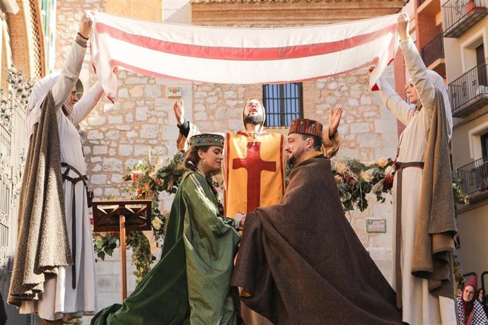 Boda de Isabel de Segura con Pedro de Azagra.