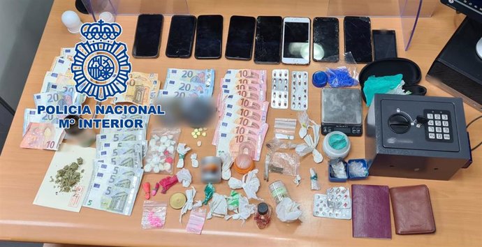 Detenidas seis personas por tráfico de drogas en dos inspecciones en locales de ocio de Alicante