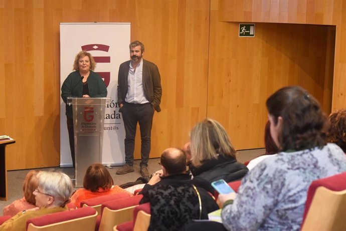 Reunión con la SGAE sobre derechos de autor en la Diputación de Granada