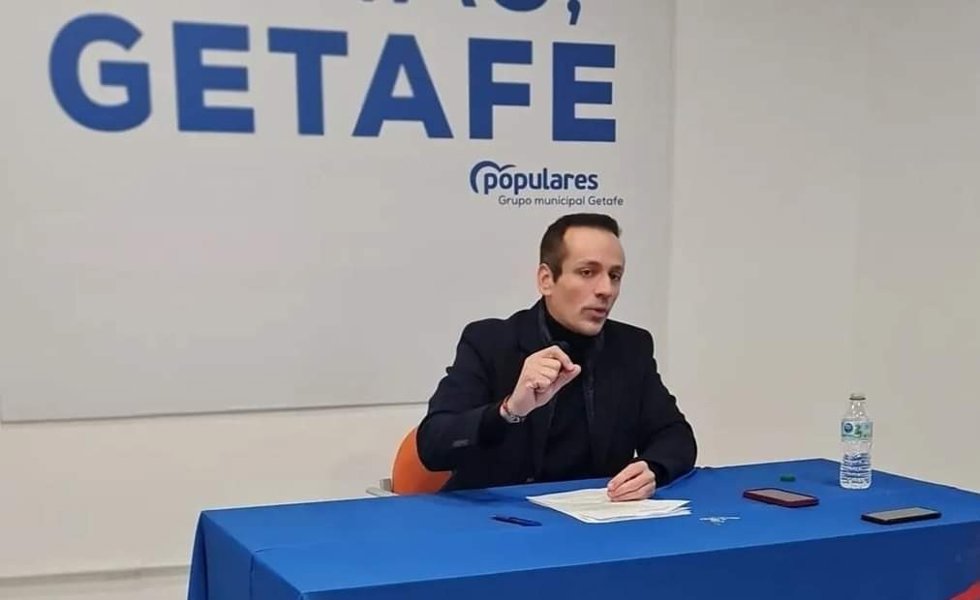 El concejal del PP de Getafe y candidato a la Alcaldía, Antonio José Mesa