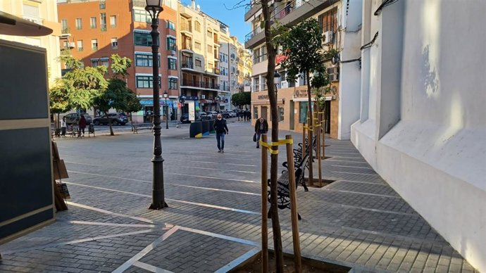 Archivo - Calle de Huelva en una imagen de archivo.