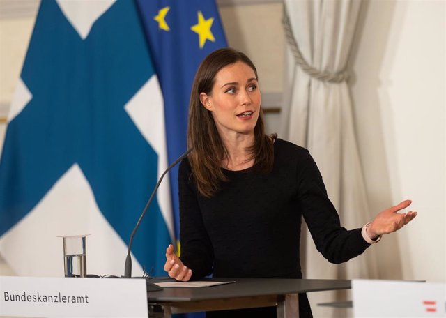 La primera ministra de Finlandia, Sanna Marin