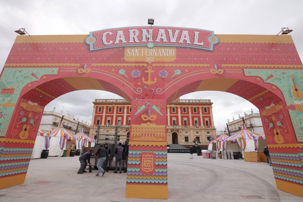 San Fernando C diz Estrena Este S bado Su Gran Plaza Del Carnaval En 