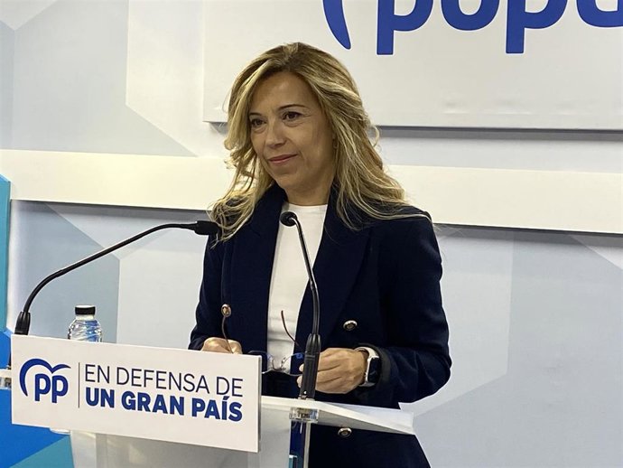 Archivo - La secretaria general del PP Aragón, Ana Alós