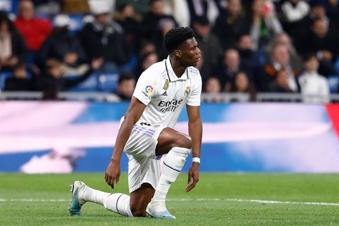 Aurélien Tchouaméni con el Real Madrid