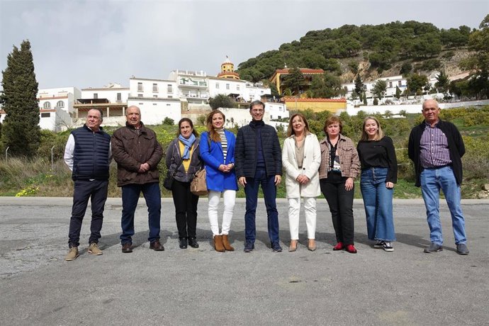 Presentacion de la candiadata socialista en Carratraca, Lola Porra